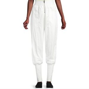 Free People FP Movement On the Road White Jogger Pants, Size XS